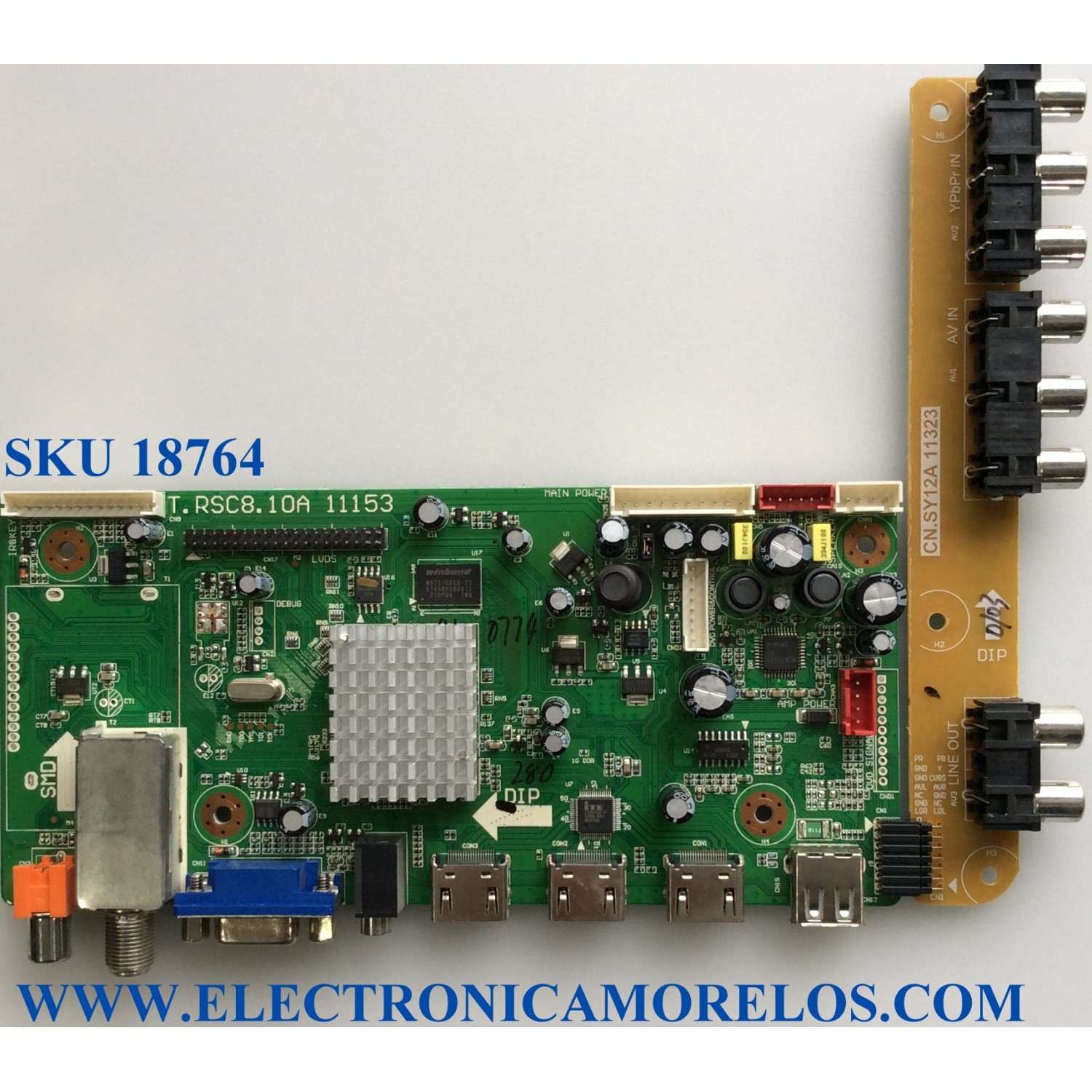 MAIN / UPSTAR 1B2C077A / T.RSC8.10A 11153 / T.RSC8.10A / CN.SY12A 11323 / CN.SY12A / E173873 / E198407 / PANEL LC420EUF (SD)(A1) / MODELO 42"